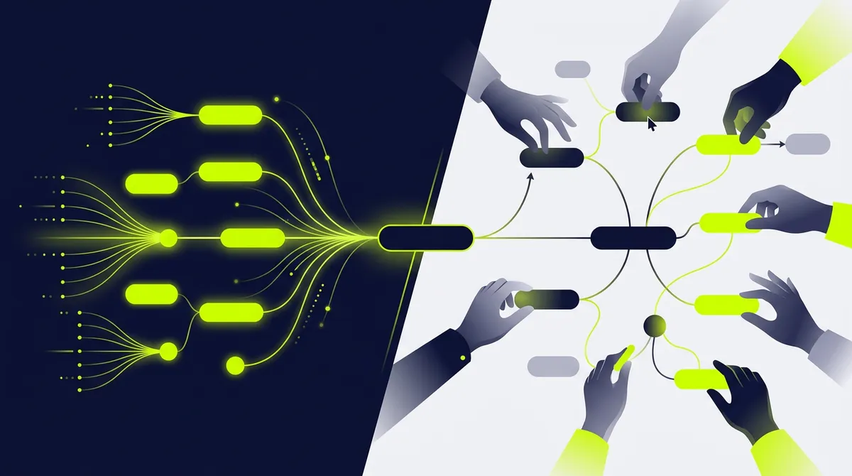 Nodekit vs MindMeister: AI-Generated Deliverables vs Collaborative Canvas